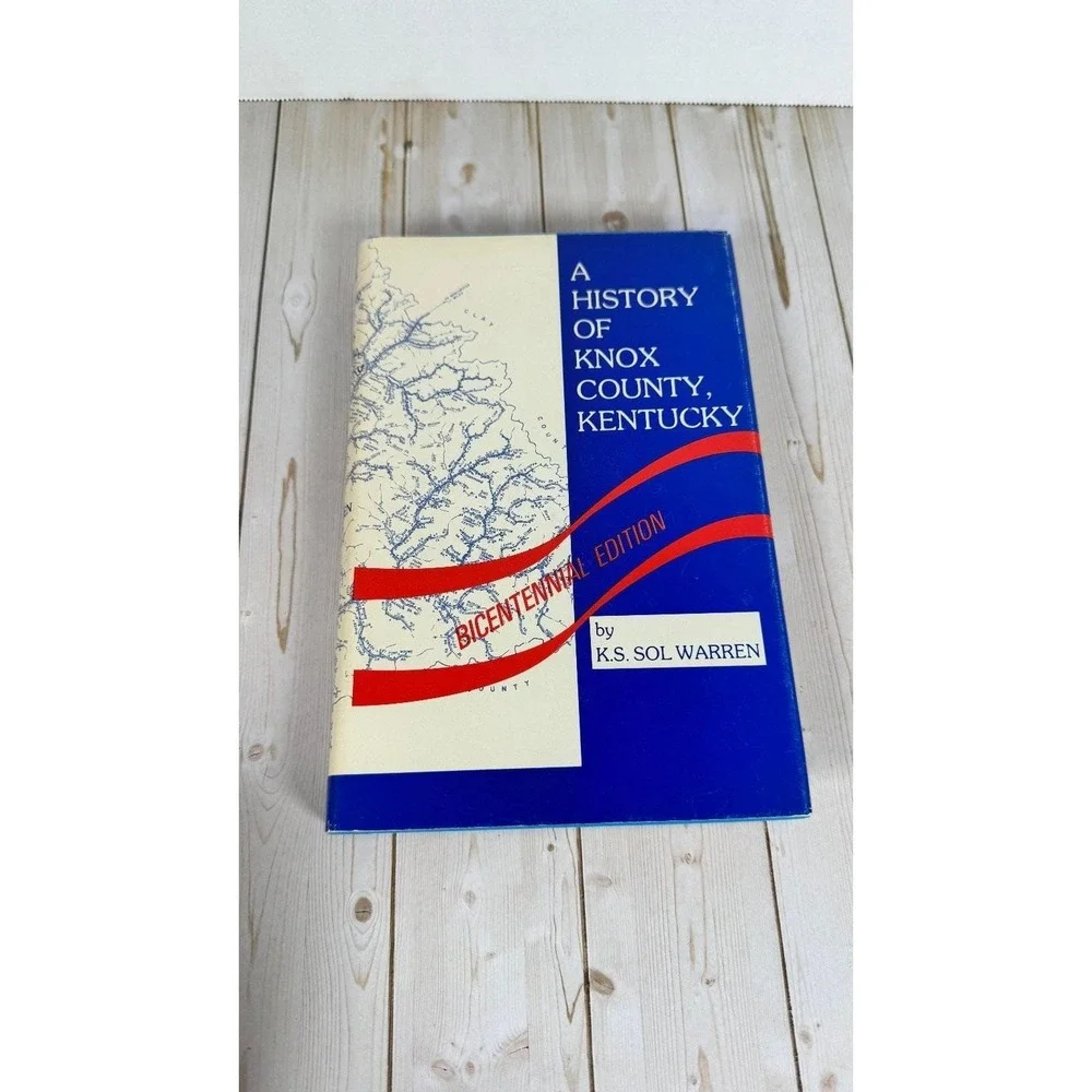 History of Knox County Kentucky K.S. Sol Warren 1976 Bicentennial Signed Local
